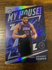 2019-20 Panini Optic My House Holo Silver Prizm #2 Karl-Anthony Towns