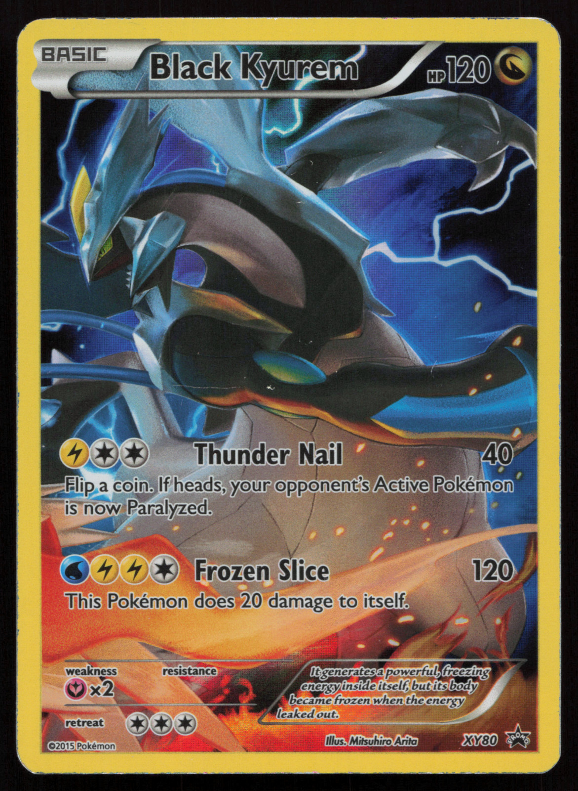 MP Black Kyurem XY80 XY Holo