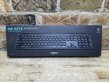 Logitech MX Keys Advanced Wireless Illuminated Keyboard Graphite 920-009294