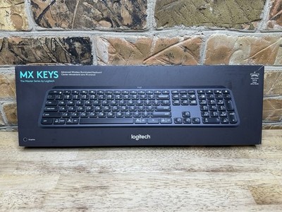 Logitech MX Keys Advanced Wireless Illuminated Keyboard Graphite 920-009294