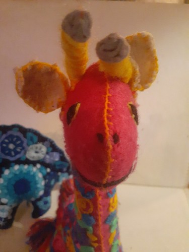 Embroidered Felt Animal Plush Set - Bild 6 von 11