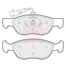FIAT Barchetta 183 1995-2005 Bremsbeläge Vorne APEC PAD893 (R90)