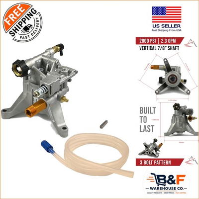 #ad Vertical Pressure Washer Pump 2500 PSI Replacement 2.3 GPM Electric Power $146.24