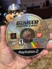 Mobile Suit Gundam: Encounters in Space (Sony PlayStation 2, 2003) Disc only