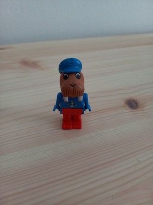  1979 LEGO Fabuland 2'' Minifigur KAPITÄN WILFRED WALROSS Sailor William Walrus