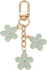 Flower Bag Charms, Cute Flower Keychain Holder, Purse Pendant Decorations
