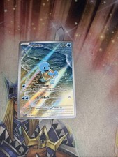 Squirtle Holo Illustrazione Rara SV: Scarlet & Violet 151 170/165 quasi nuova