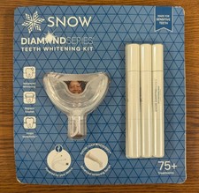 SNOW DIAMOND SERIES TEETH WHITENING KIT 75 TREATMENTS NEW IN PACKAGE