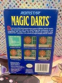 Magic Darts Nes Cib With Poster