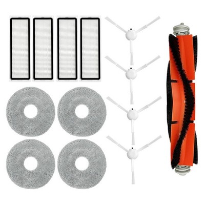 For Xiaomi S10+ S10 Plus Robot Vacuum Accessories Brush Filter Wipe Kit