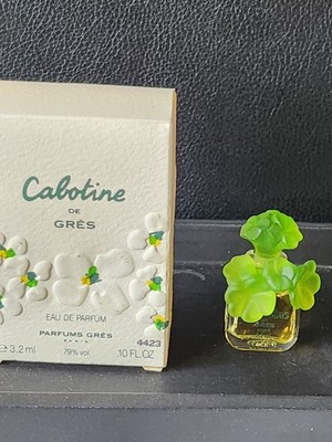 Cabotine de Gres Eau de Parfum 3.2ml collectible mini bottle w box Made France