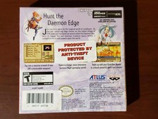 Nintendo Game Boy Advance Summon Night Swordcraft Story 2 Complete Box (Sealed)