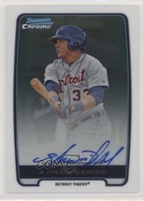2012 Bowman Chrome Prospects Auto Avisail Garcia #BCA-AG Auto 2d7