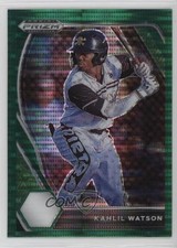 2021 Panini Prizm Draft Picks Green Pulsar Prizm Kahlil Watson #PDP16 1ja9