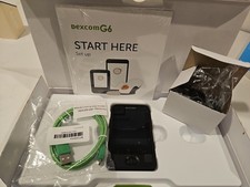 NEW Dex Com G6 Digital Receiver Black with Case, Charging Cord and Adapter Box