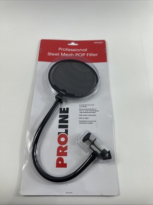 Proline PPF501 Professional Steel Mesh Pop Filter, NEW