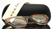 JEAN LAFONT Gala 5157 Brown Womens Semi Cat Eye Eyeglasses 50-20-138 B:42 B