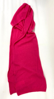 Avenue Pure Cashmere Schal Tuch Strick Rosa 918