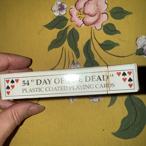 Carte da gioco Day Of The Dead stampa grande Lucy Lu Designs 2005 RARA sigillata - Foto 5 di 5