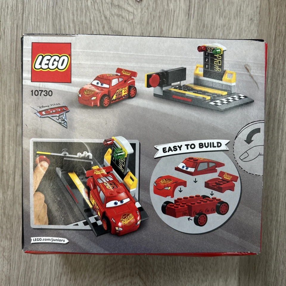 LEGO Juniors Lightning McQueen Speed Launcher # 10730 *NEW Sealed w/ Box Damage - Image 2 of 4