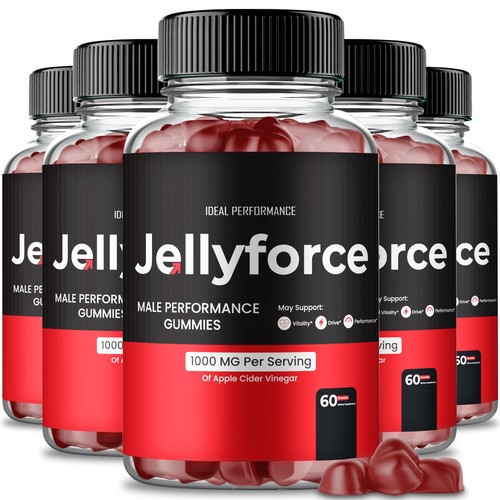 JellyForce Jelly Force Gel Supplement - 300 Gummies (5 Pack)