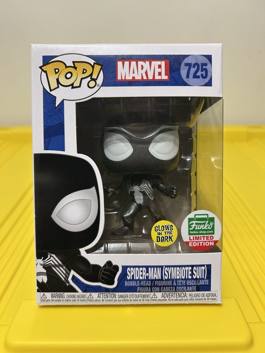 Funko Pop! Vinyl: Marvel - Spider-Man (Symbiote Suit) (Glows in