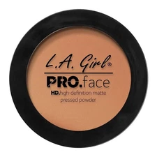 L.A. Girl PRO.Face HD High-Definition Matte Pressed Powder, Warm Caramel