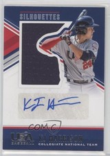 2018 USA Baseball Stars & Stripes Jerseys Blue Ink 13/103 KJ Harrison Auto s7f