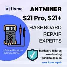 🟢  LOWEST PRICE! Antminer S21 Pro, S21+ Repair Experts LOWEST PRICE! 🟢