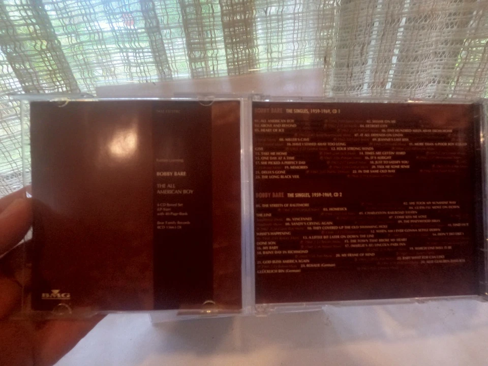 BOBBY BARE - Singles (1959-1969) - 2 VG CDs - EU Import - RARE Foto 4 de 4