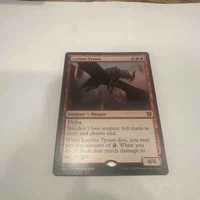 MTG ~ Leyline Tyrant ~ Commander: Tarkir: Dragonstorm ~ Near Mint