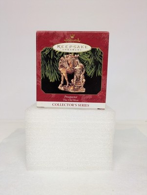 1999 Hallmark Keepsake Ornament - Prospector - The Old West Series - New in Box