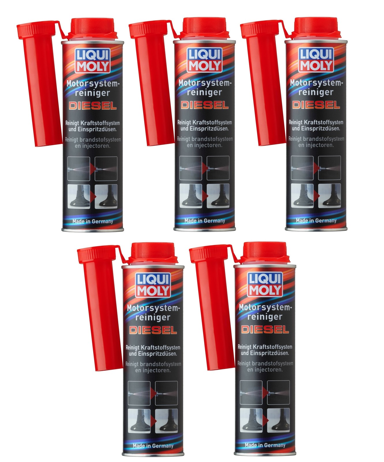 2x LIQUI MOLY Motor-Systemreiniger DIESEL 300ml 5128 (65,67 EUR/L) - Image 17