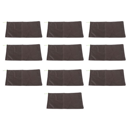 10PCS Sandless Sand Bags Drawstring Flood Water Barriers Polyester US - Picture 9 of 24