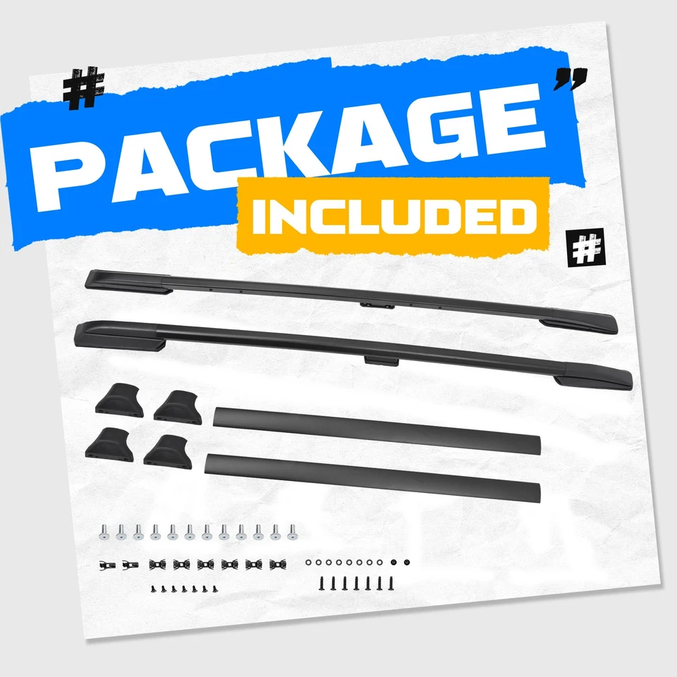 Roof Rack Cross Bar + Roof Side Rail For Honda Odyssey 2018-2025 Luggage Carrier Foto 3 de 4