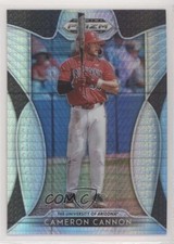 2019 Panini Prizm Draft Picks Hyper Prizm 52/75 Cameron Cannon #78 0c2