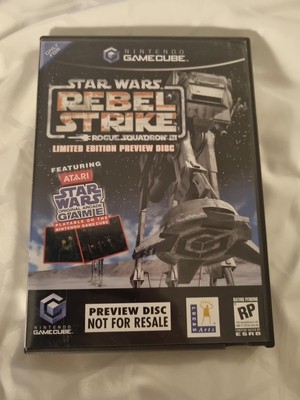 Star Wars Rebel Strike, Atari 2600 Star Wars Preview Disc Nintendo GameCube NTSC