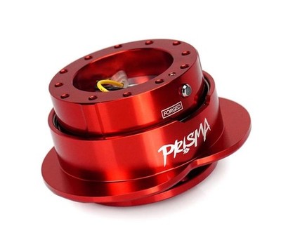 NRG Heart Quick Release Kit Gen 143 Red Body & Ring for Automotive Safety
