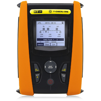 HT Instruments PVCHECKS-ONE Commissioning Tester 1000V 30A PV System Tester PV