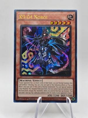 K9-04 Noroi | DOOD-EN025 | Ultra Rare | Doom of Dimensions | 1st Edition