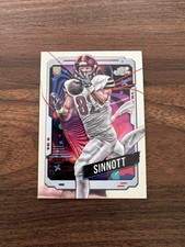 2024 COSMIC BEN SINNOTT ROOKIE FOOTBALL CARD COMMANDERS NFL #199 CHROME NM