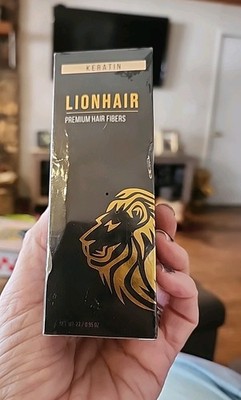 Lionhair Hair Growth Keratin FIBERS.0.95 Oz. New Sealed.