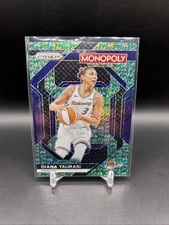 2024 WNBA Prizm Monopoly Diana Taurasi Green Shimmer /20 Bookend Mercury A10