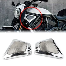 For Harley V-Rod VRSCA VRSCB VRSCX VRSCAW SU Chrome Airbox Frame Neck Side Cover