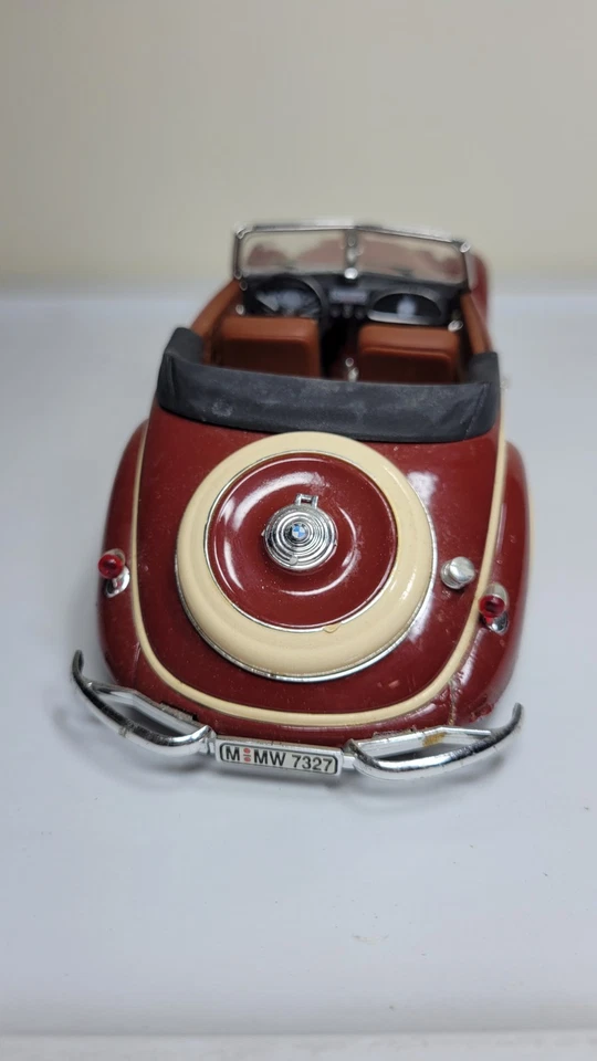 GUILOY Top Line 1/18 B.M.W. 327 Cabrio 1937 * 请参阅说明 * — 第 4/4 张图片