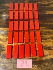 Lego 2454 grandes briques 1x2x5 X30 lot tout rouge