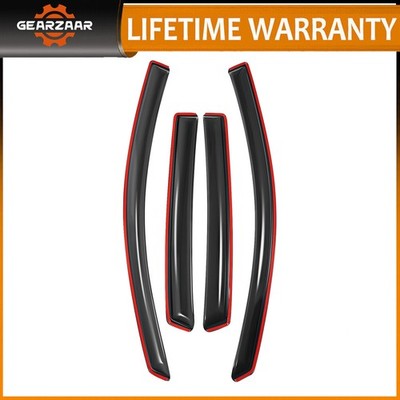For 2012-2016 Honda CR-V Wind Deflector In-Channel Window Visor Rain Guard Set