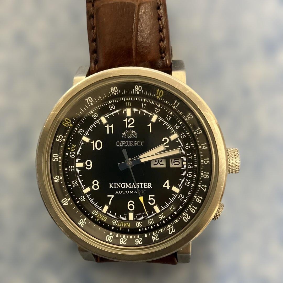 Orient Kingmaster Titanium Automatic Pilot Watch … - image 1