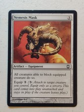 Nemesis Mask Darksteel Regular MTG Artifact LP