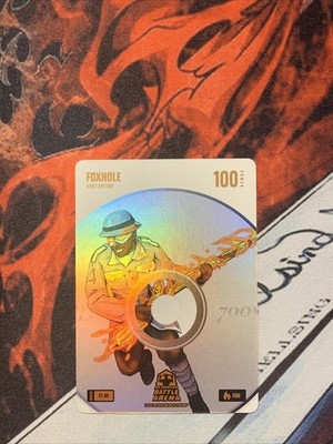 2025 Bo Jackson Battle Arena  Foxhole De Aron  Fox Fire  Tracks SSP Battlefoil